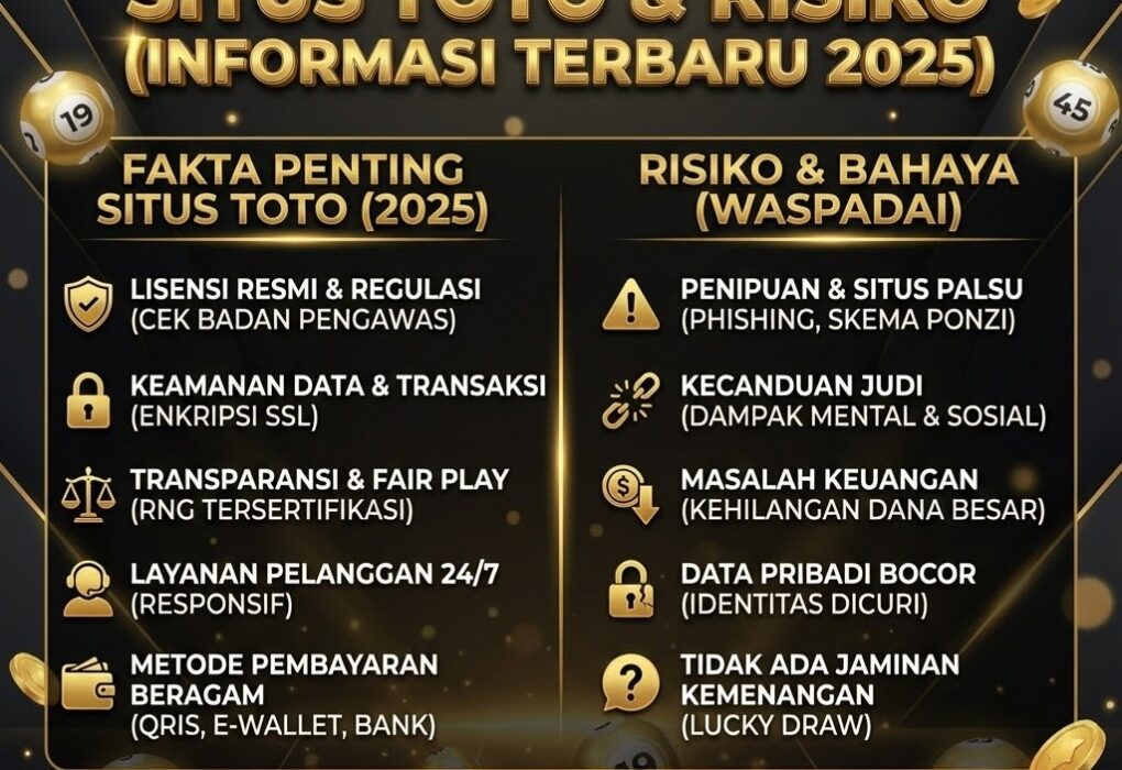 informasi situs toto terpercaya